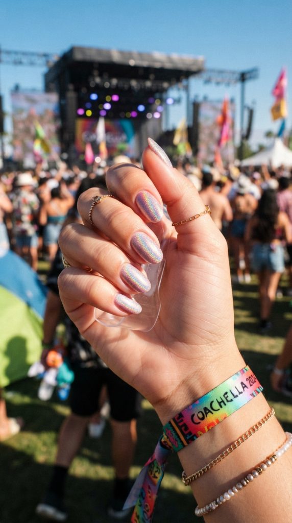 pink nail