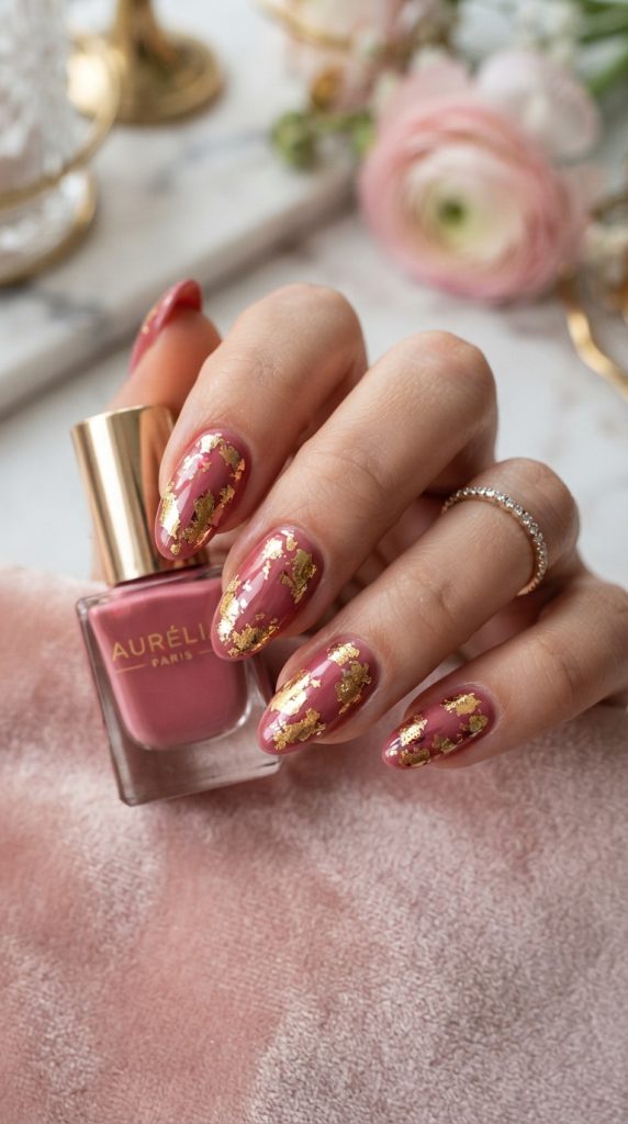 pink nail
