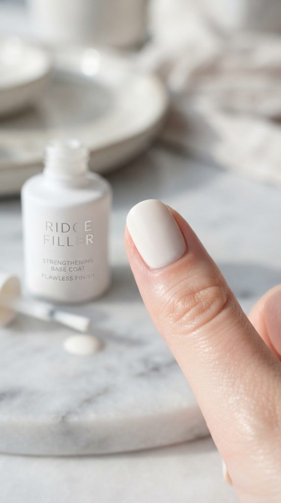 white nails