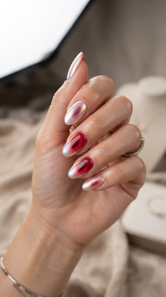 red nail