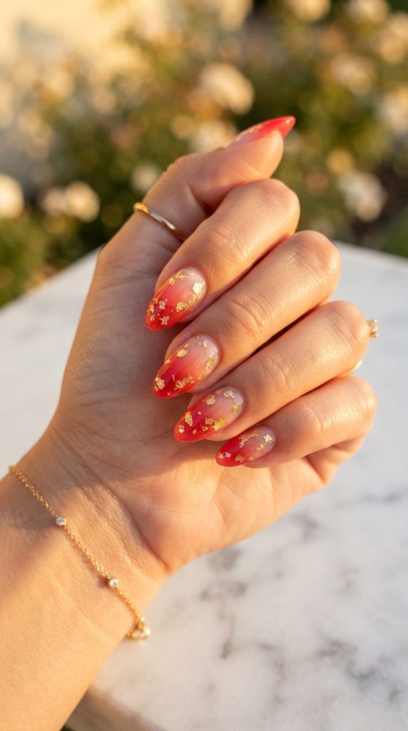 red nail