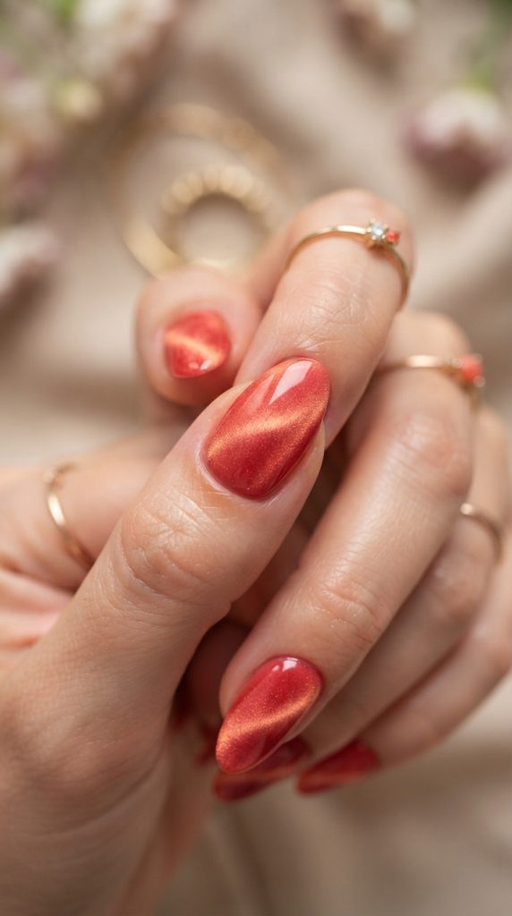red nail