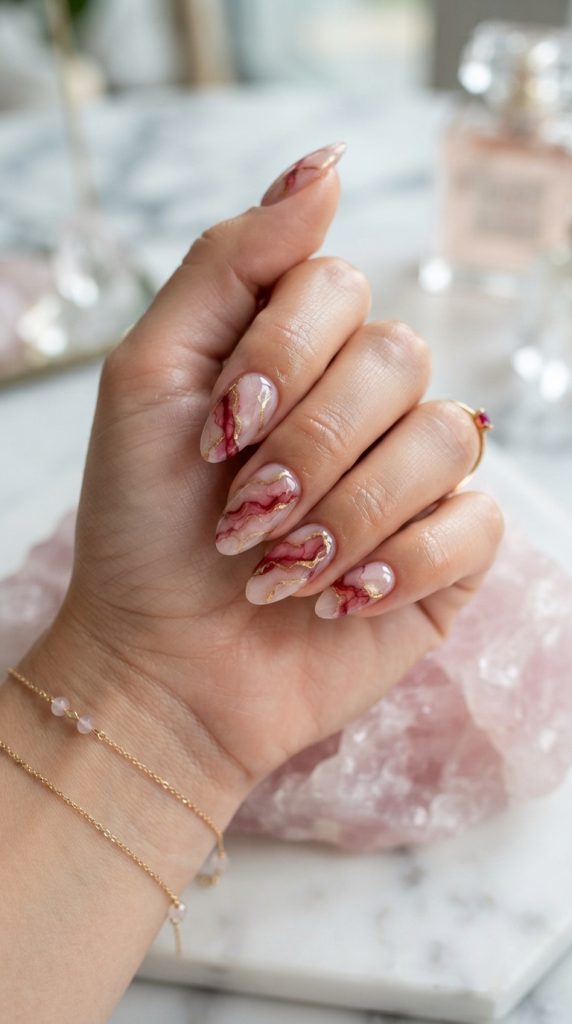 red nail