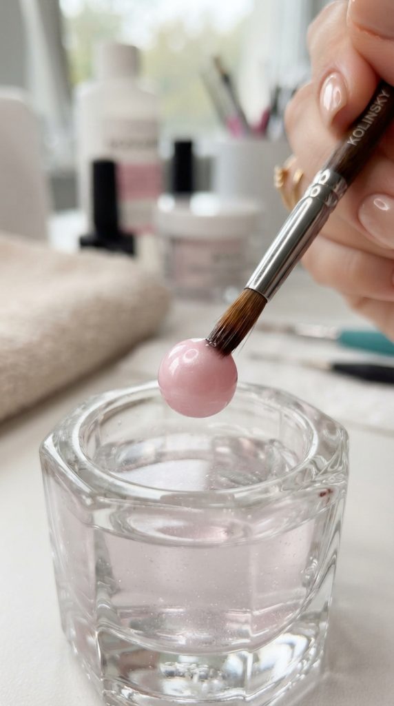 pink acrylic