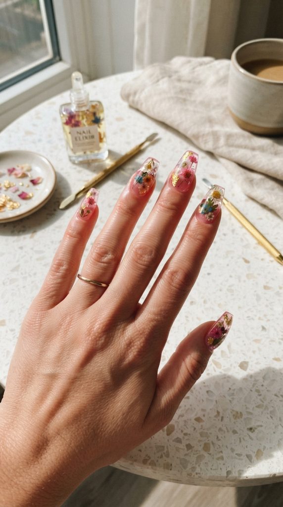 pink acrylic