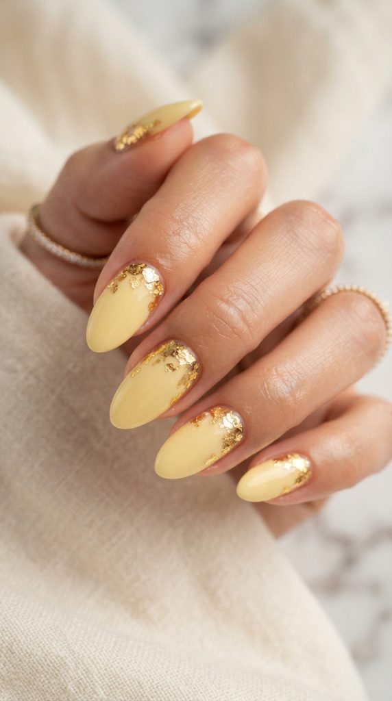 spring acrylic nail