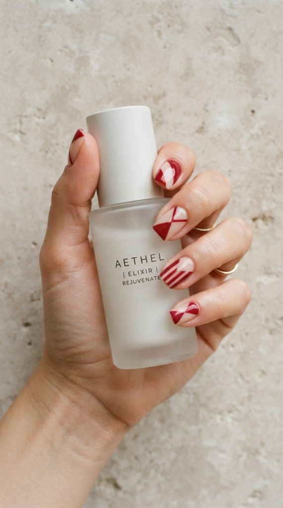 red acrylic