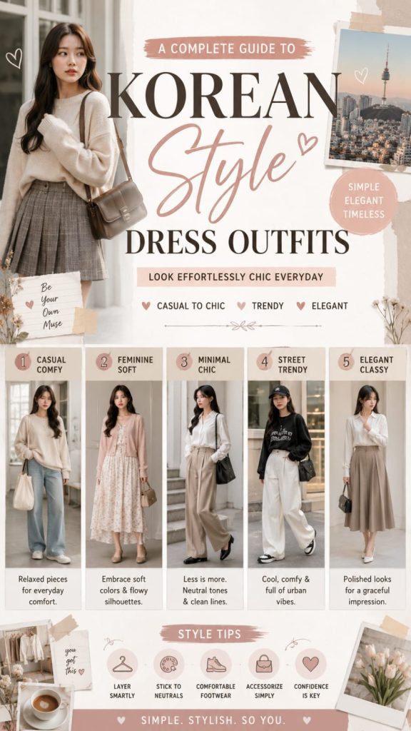 korean style dress