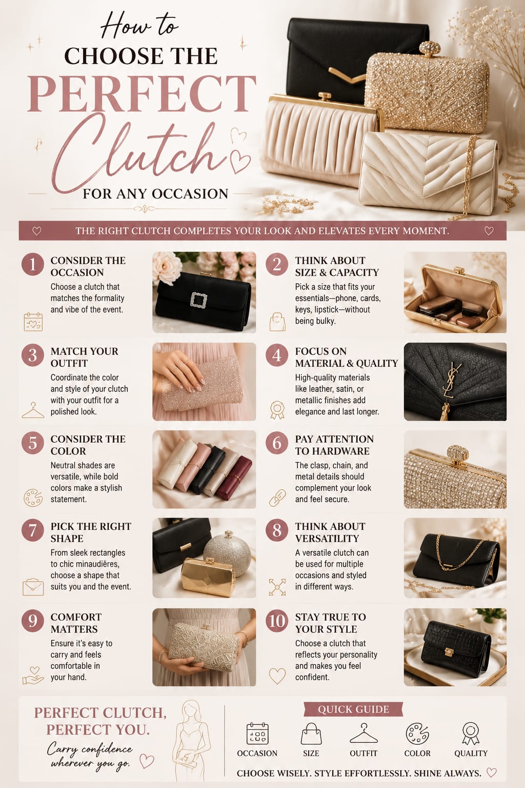 How to Choose the Perfect Clutch for Any Occasion
