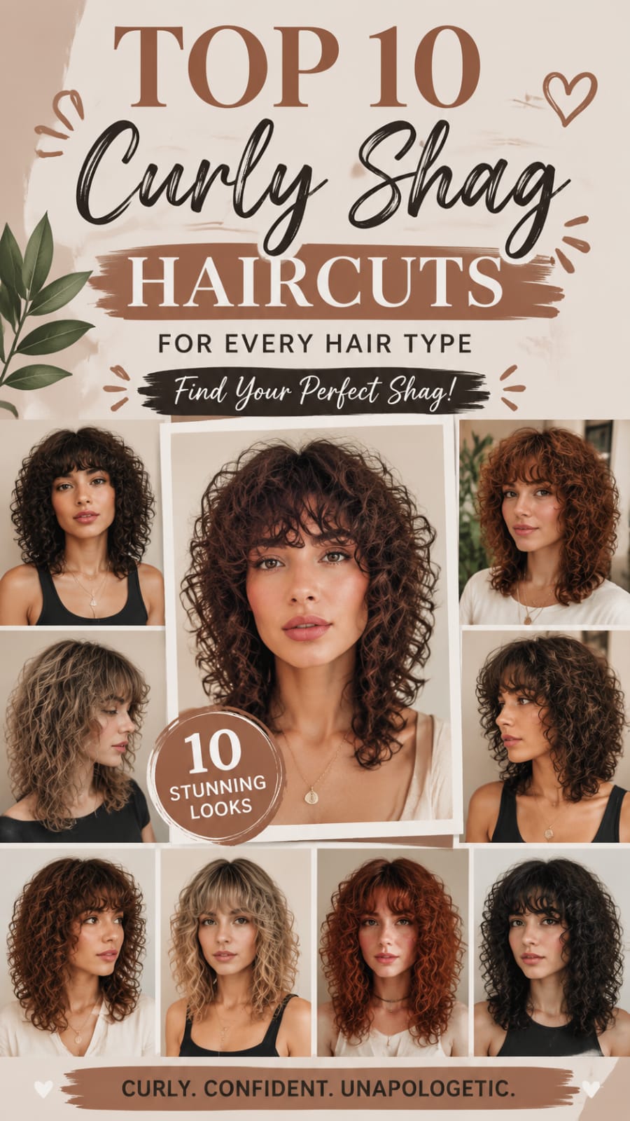 Top 10 Curly Shag Haircuts for Every Hair Type