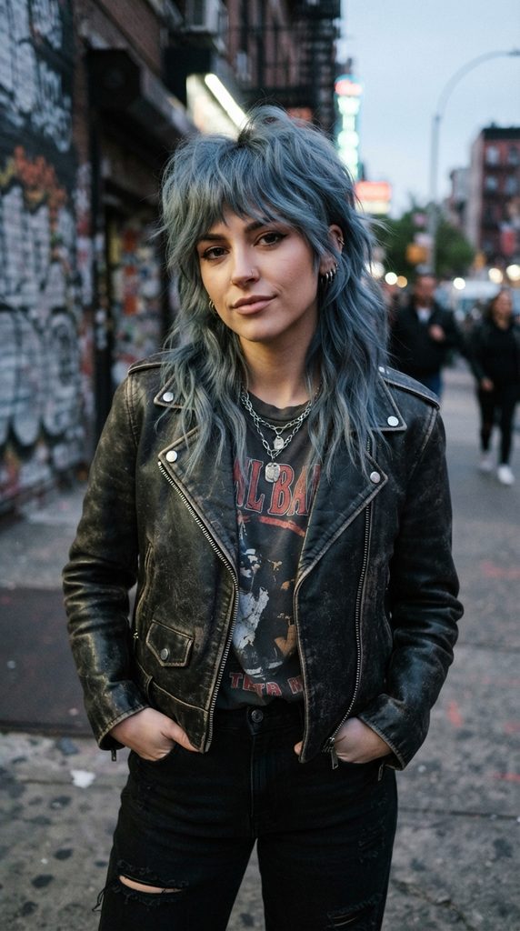 blue hair color