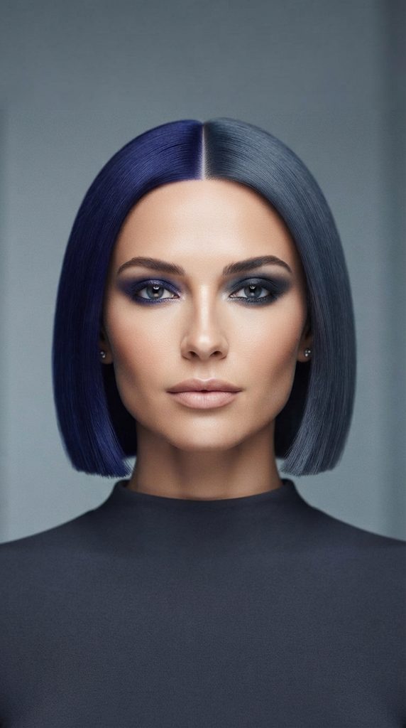 blue hair color