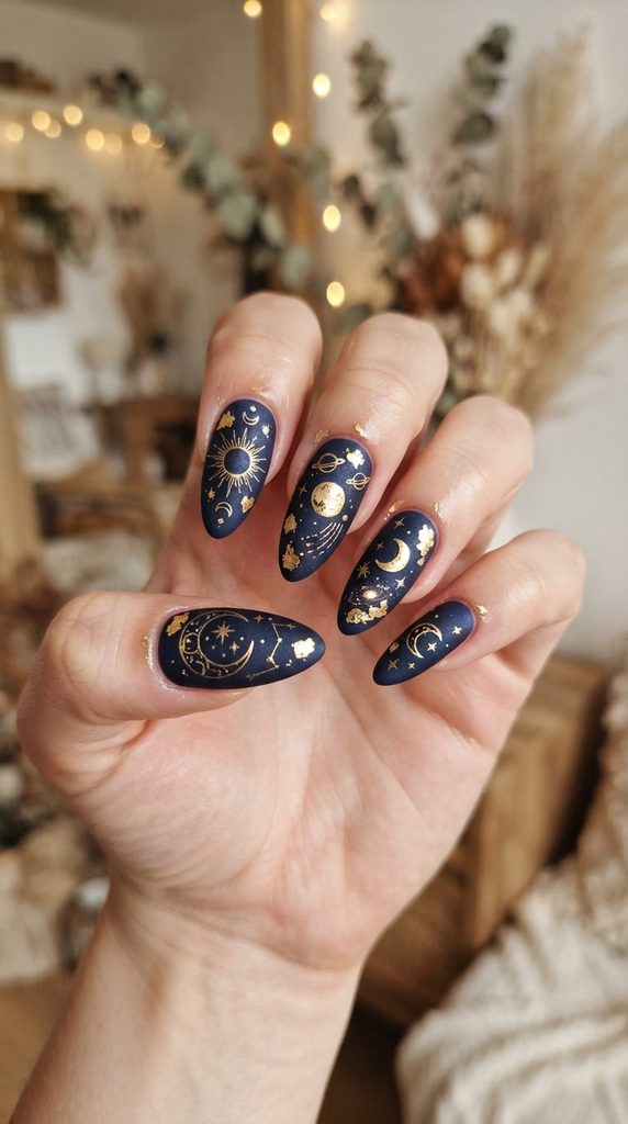 halloween acrylic nails