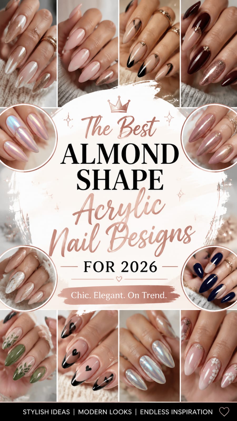The Best Almond Shape Acrylic Nail Designs for 2026