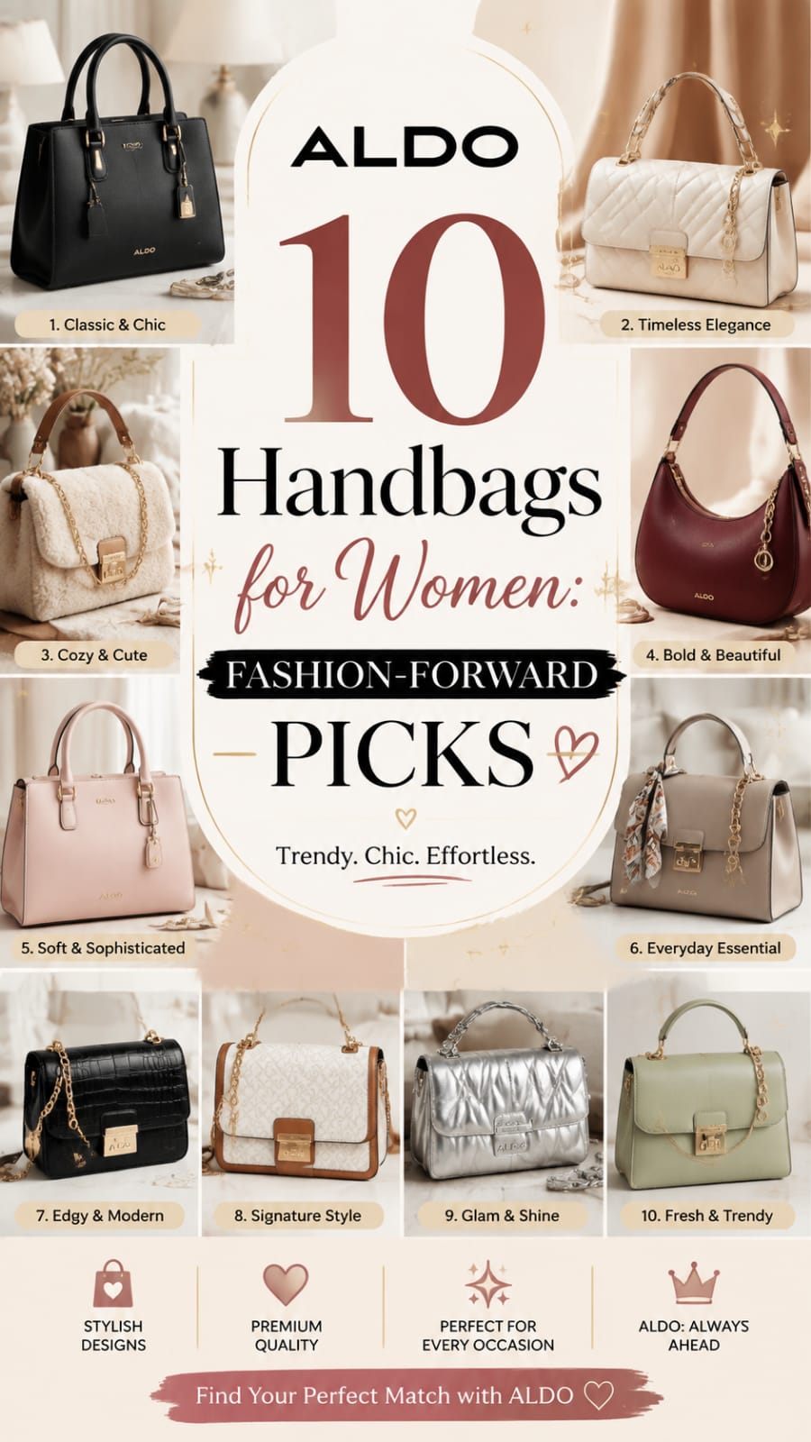 ALDO Handbags for Women: 10 Fashion-Forward Picks