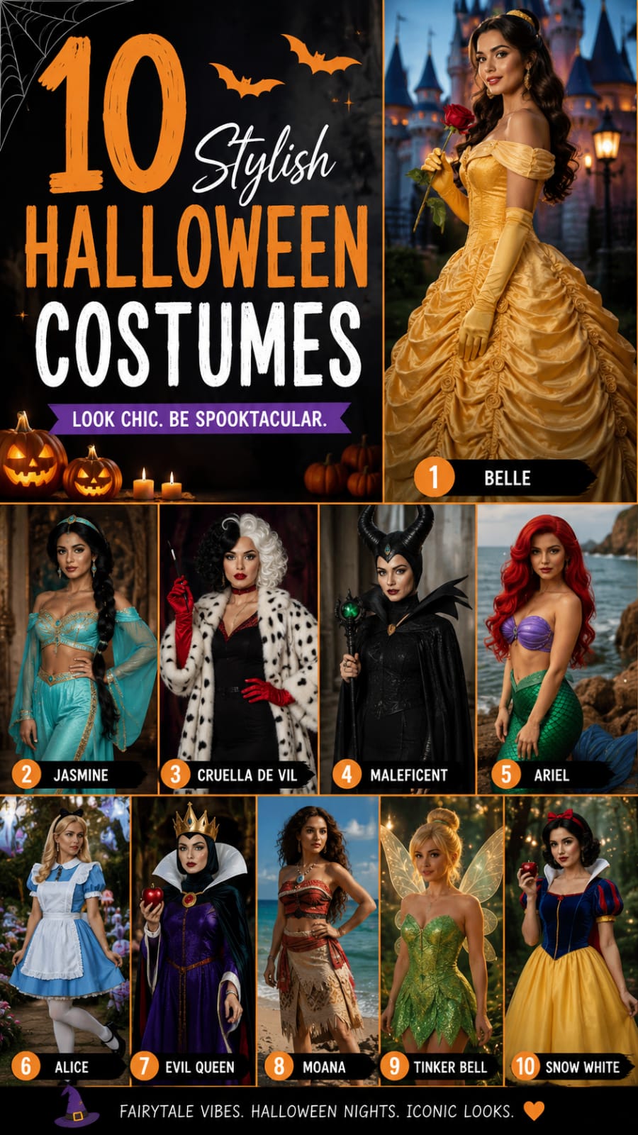 10 Stylish Disney-Inspired Halloween Costumes