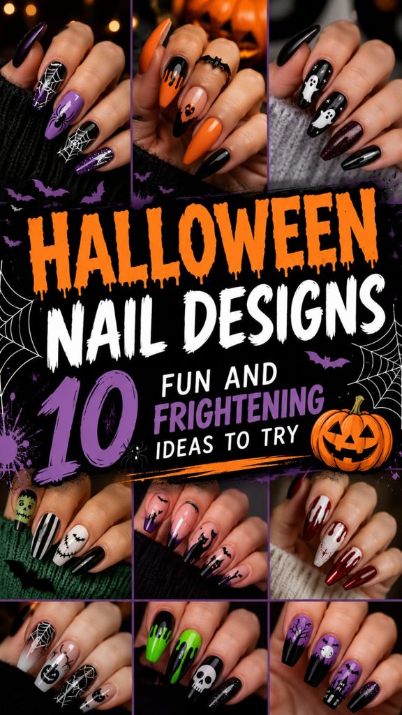 halloween nail