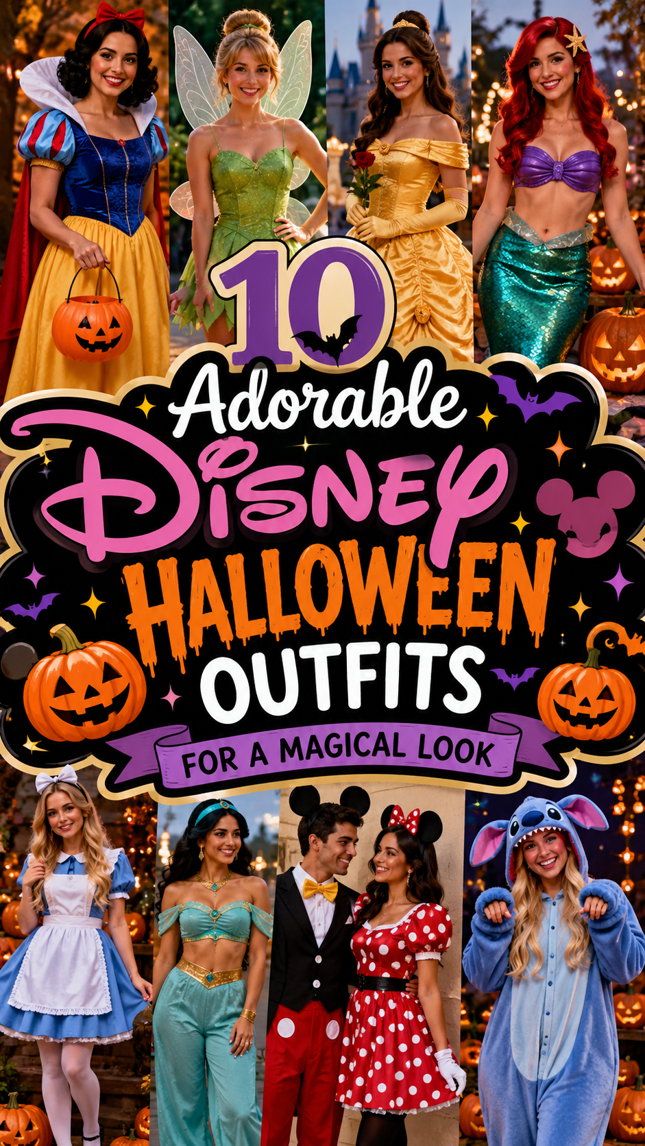 10 Adorable Disney Halloween Outfits for a Magical Look